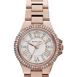 Accepting Offers MK Petite Camille Watch-Rose Gold